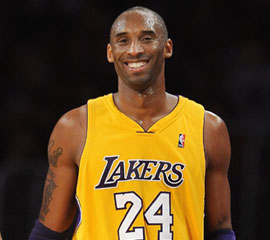 kobe bryant نیم‌رخ